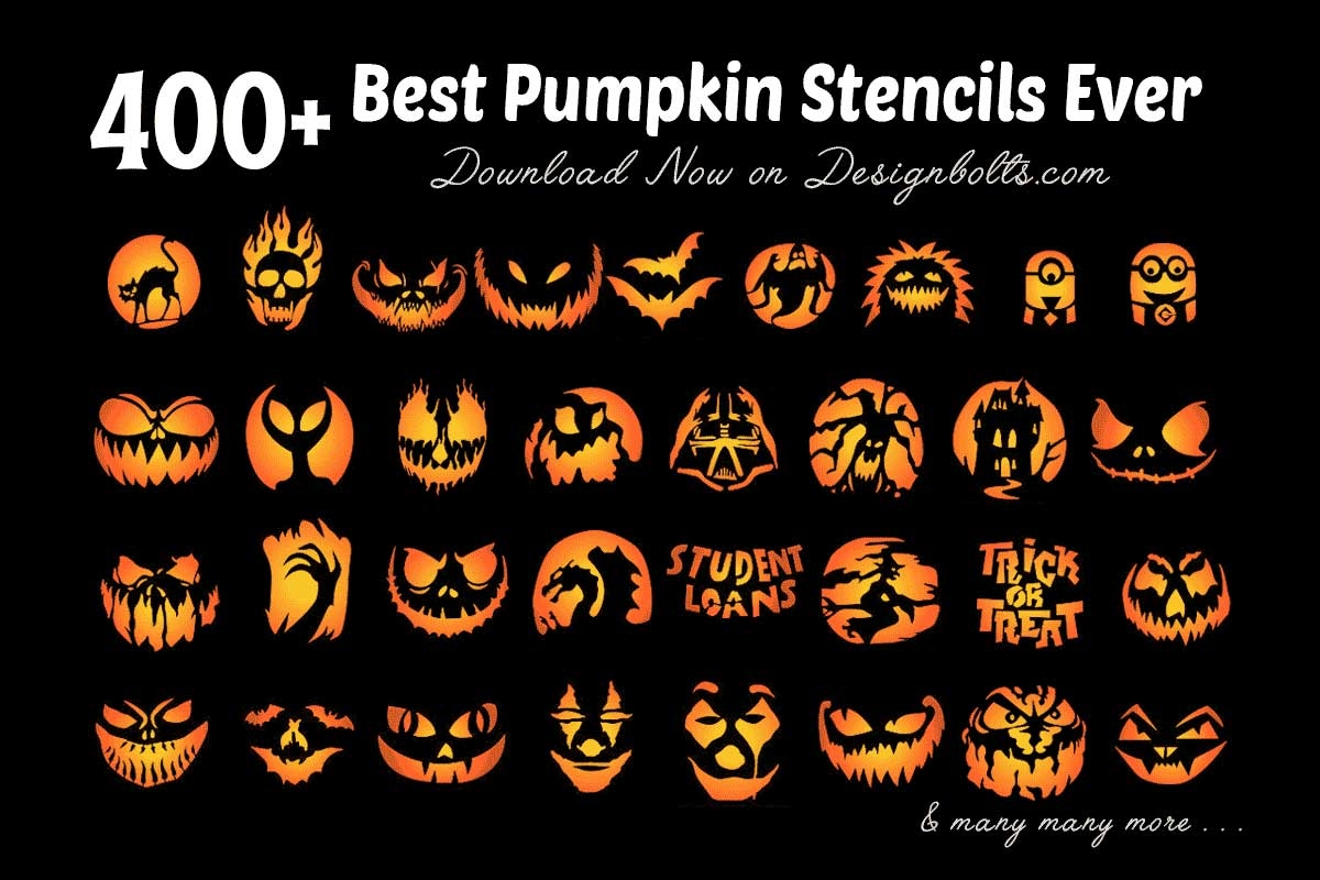 pumpkin carving template free printable