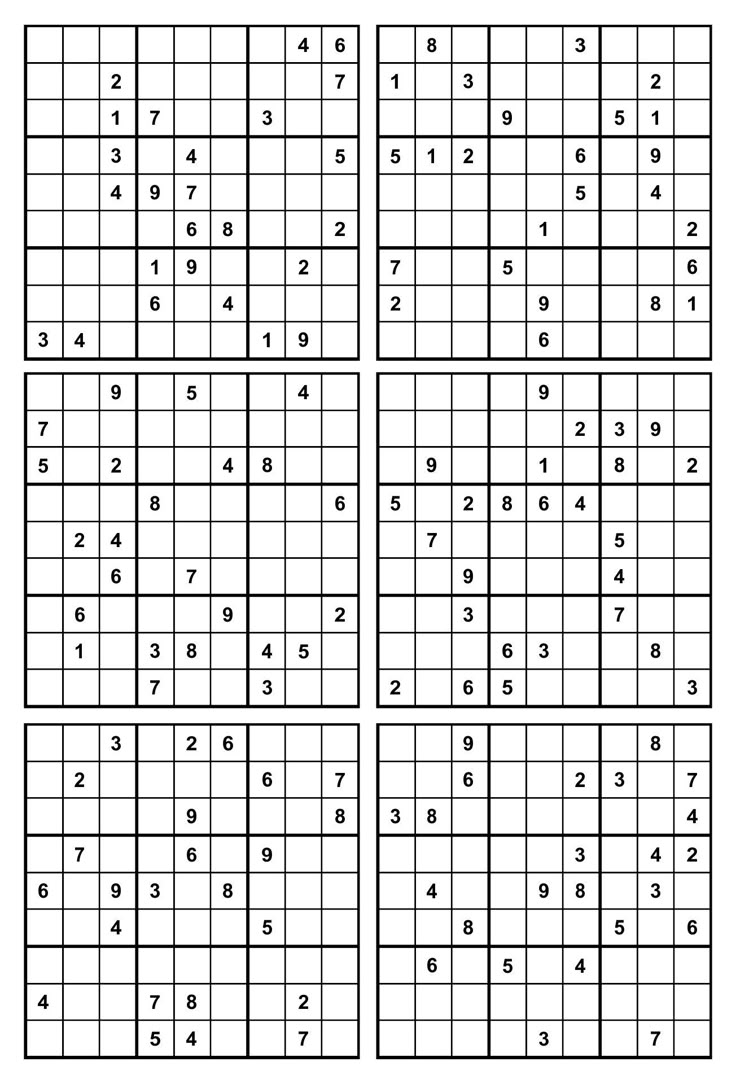 16 Sudoku 10 Free PDF Printables Printablee