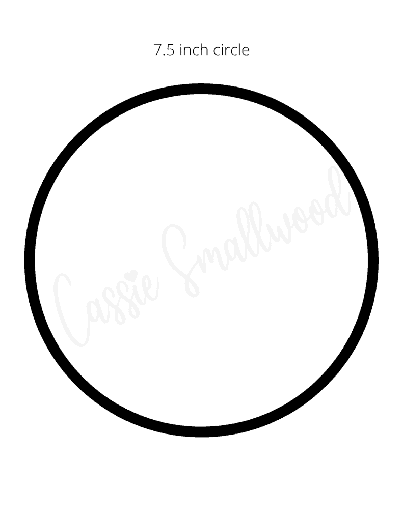 17 Sizes Of Printable Circle Templates Cassie Smallwood 17 Sizes Of Printable Circle Templates Cassie Smallwood