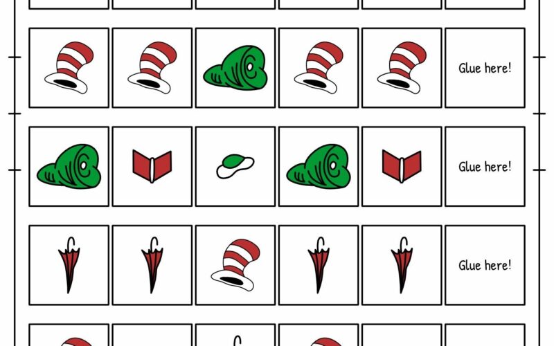 18 Dr Seuss Worksheets For Preschool