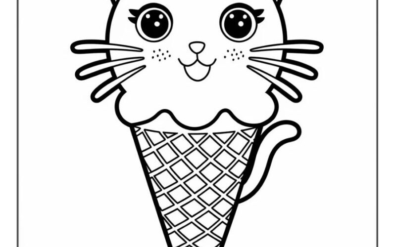 20 Ice Cream Coloring Pages Free Printables Smooth Draw