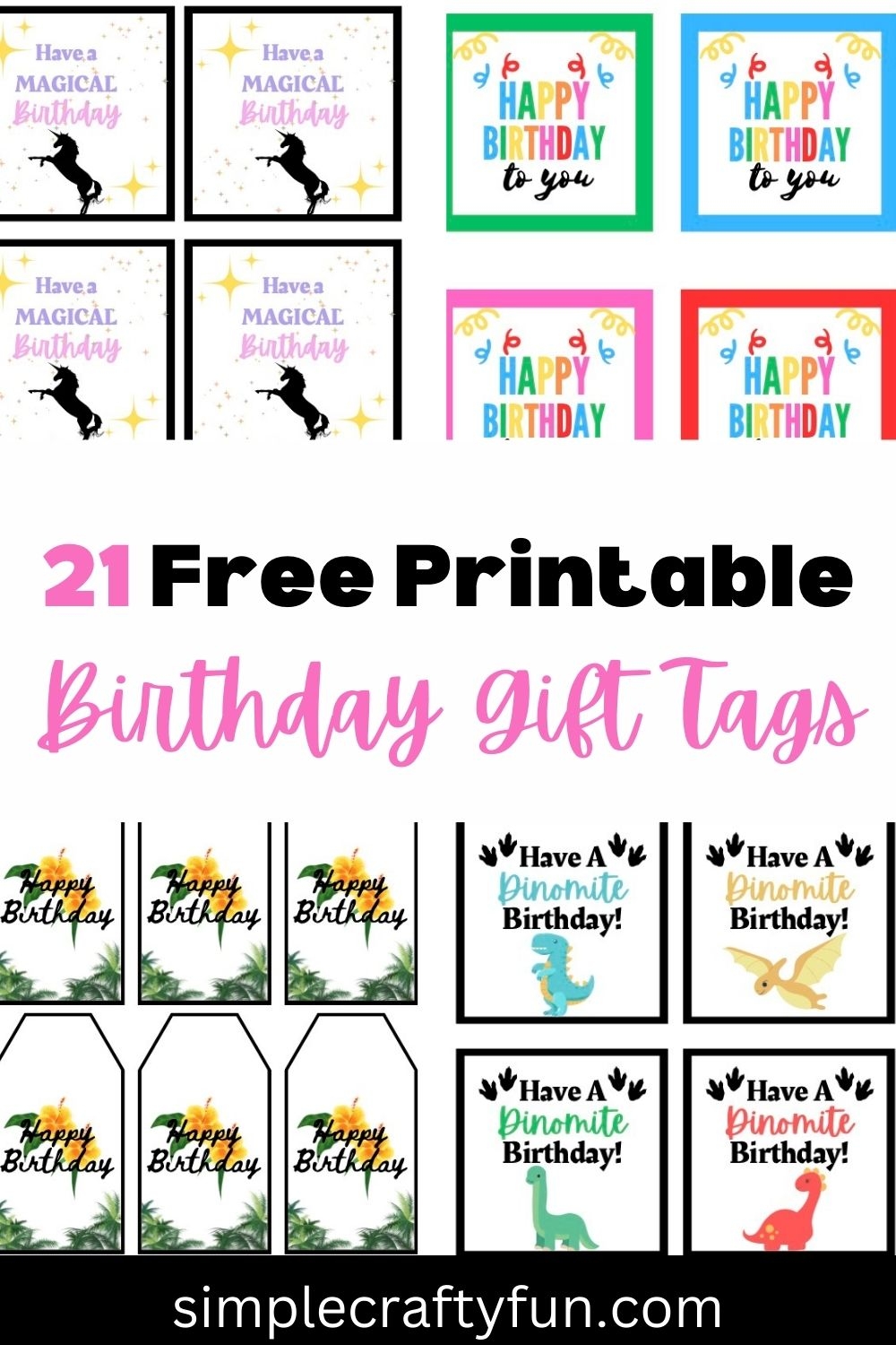 free printable gift tags templates