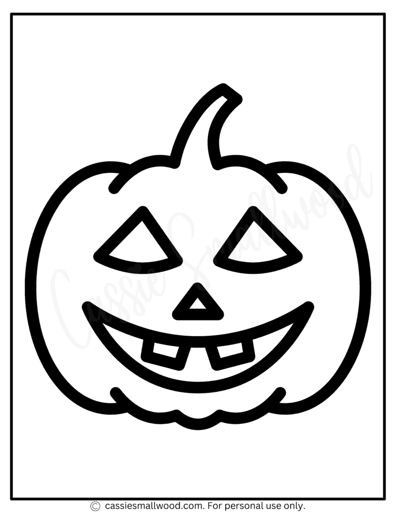 jack o lantern printable templates