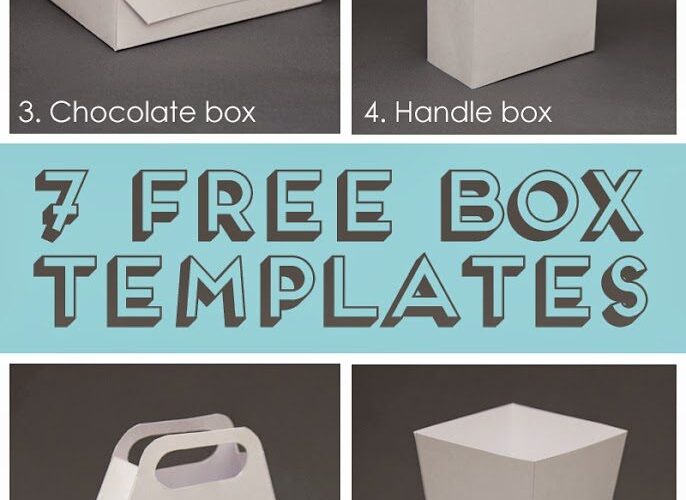 25 Plus Awesome Free Paper Box And Bag Templates EPC Crafts