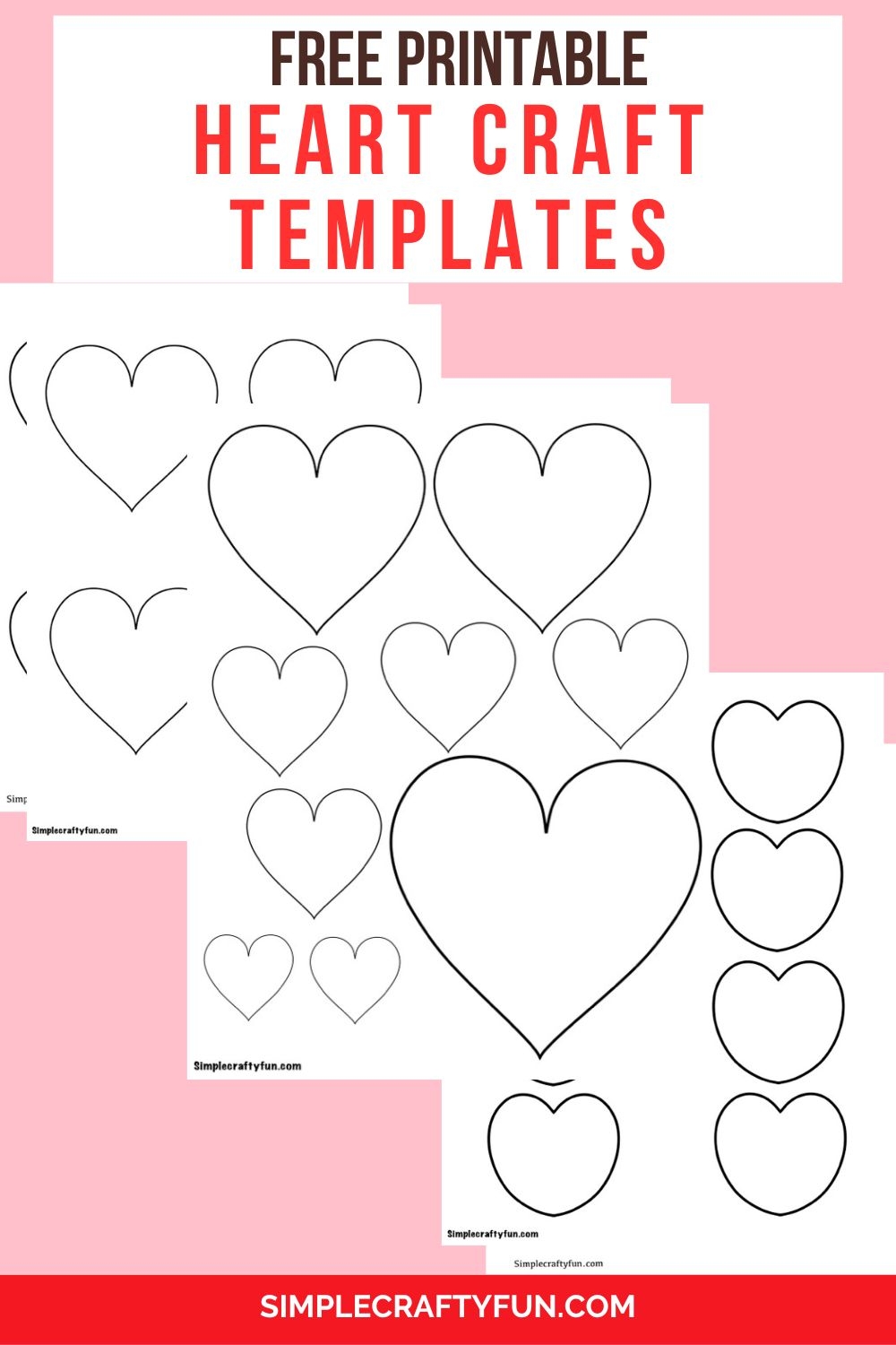 printable heart templates free