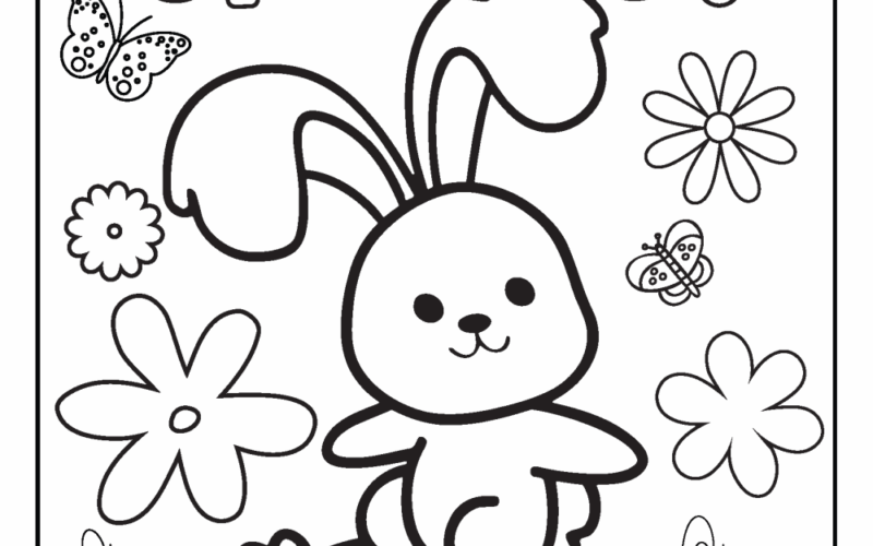 35 Spring Coloring Pages Free PDF Printables Daydream Into Reality