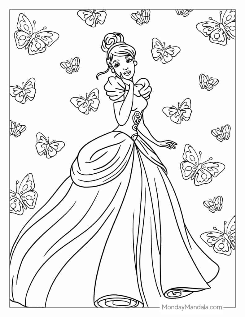 36 Cinderella Coloring Pages Free PDF Printables 36 Cinderella Coloring Pages Free PDF Printables
