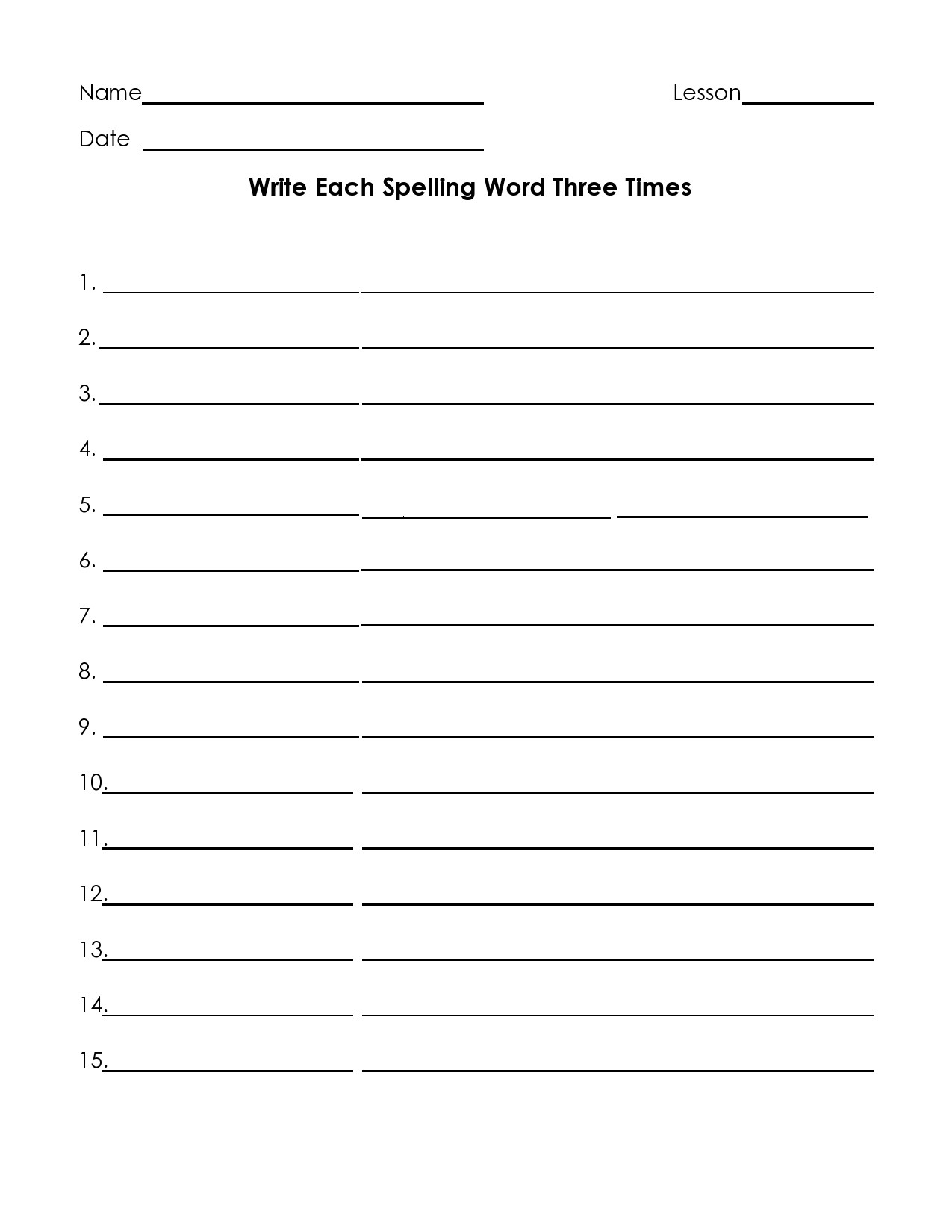 free printable spelling worksheets free printable spelling worksheets