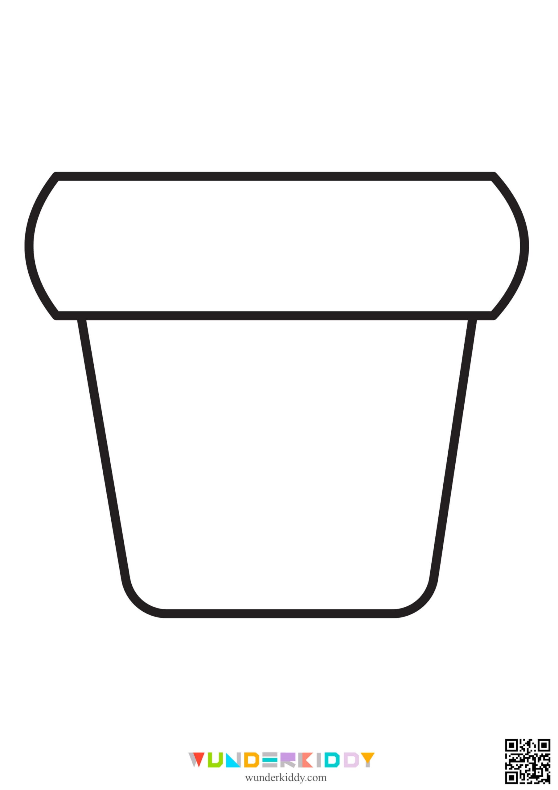 3D Printed Plant Easy Flower Pot Coloring Page Free PDF PNG Printable Flower Pot Printable Flower Pot Printable Template 3D Printed Plant Easy Flower Pot Coloring Page Free PDF PNG Printable Flower Pot Printable Flower Pot Printable Template