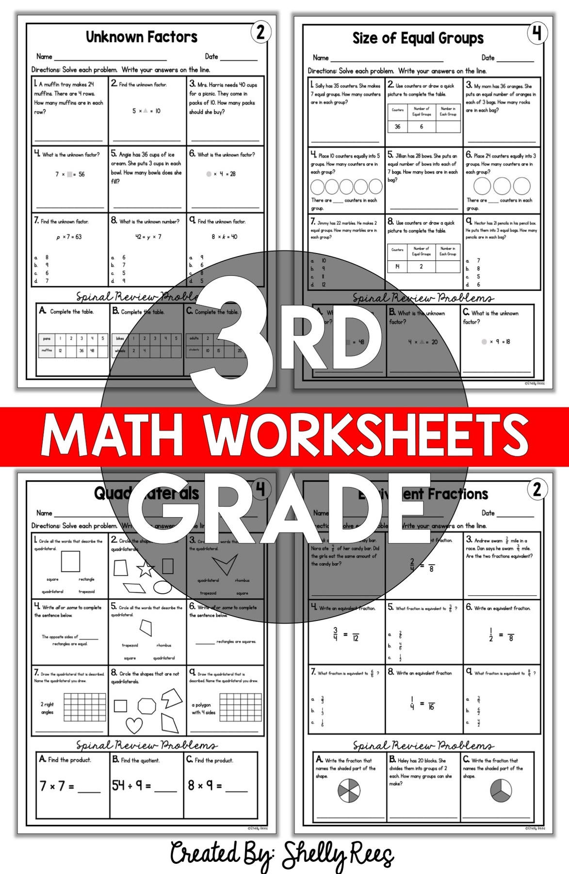 3rd grade worksheets free printable