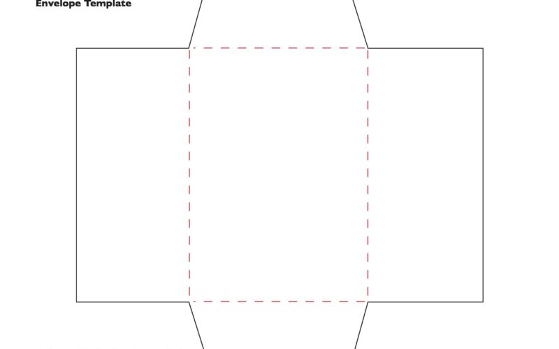 40 FREE Envelope Templates Word PDF TemplateLab
