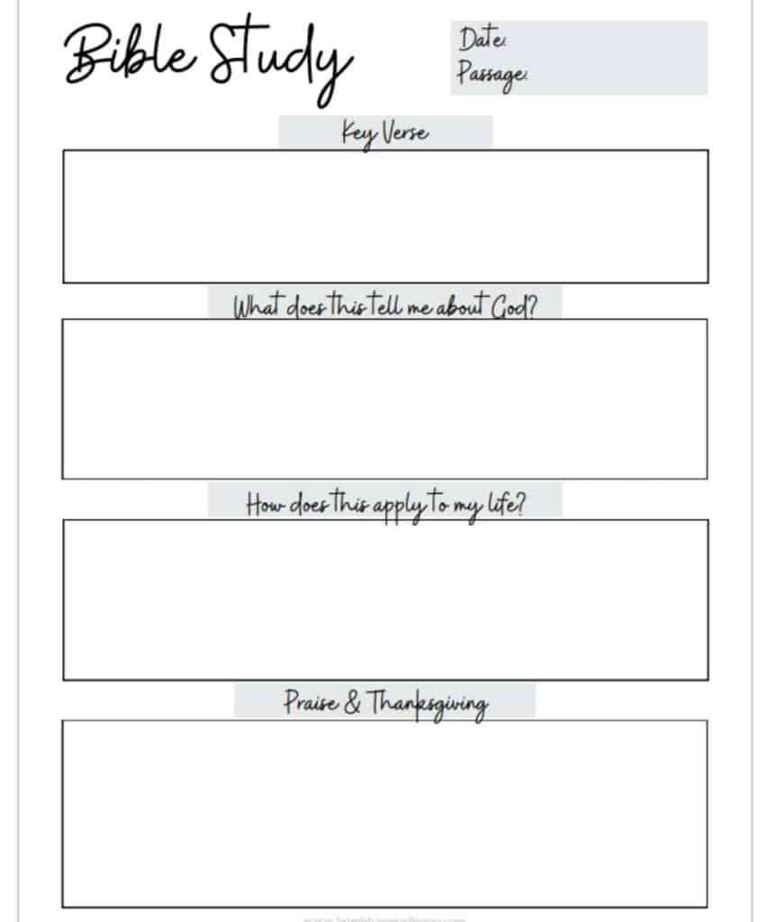 free printable bible worksheets for adults