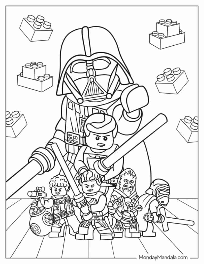 60 Lego Coloring Pages Free PDF Printables 60 Lego Coloring Pages Free PDF Printables