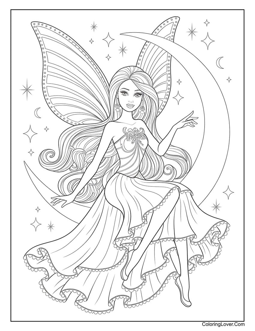 66 Barbie Coloring Pages Free Printables For Girls 