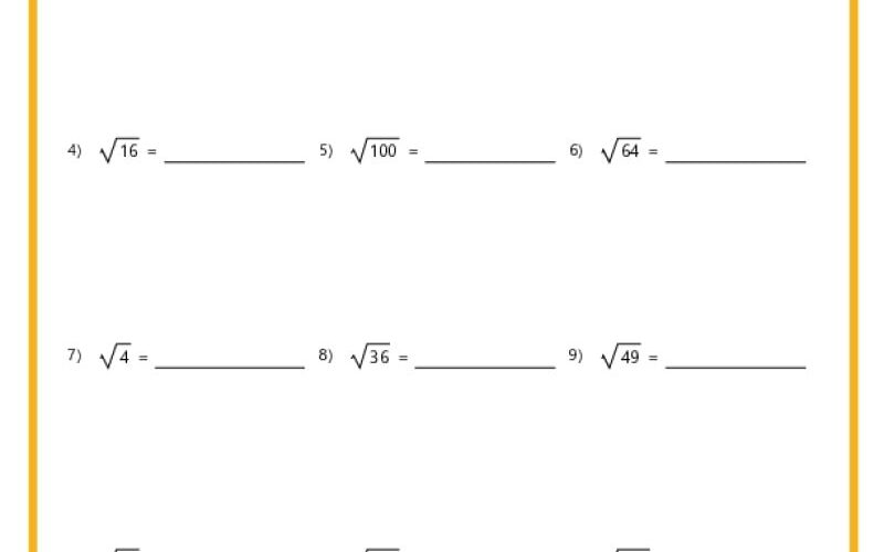 7th Grade Math Worksheets
