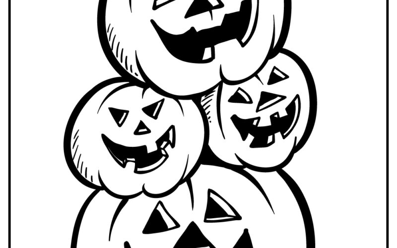 88 Halloween Coloring Pages Free Printables For Kids