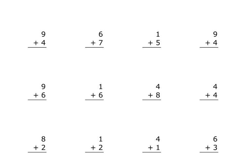 Addition Worksheets Free Printable Easy Math Problems Free Printables Monograms Design Tools Patterns DIY Projects