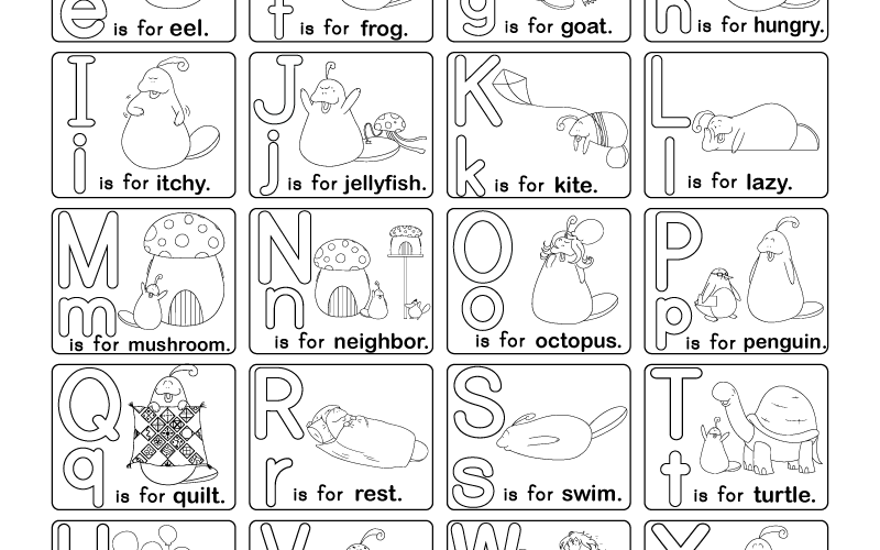 Alphabet Worksheets Free Printables Doozy Moo