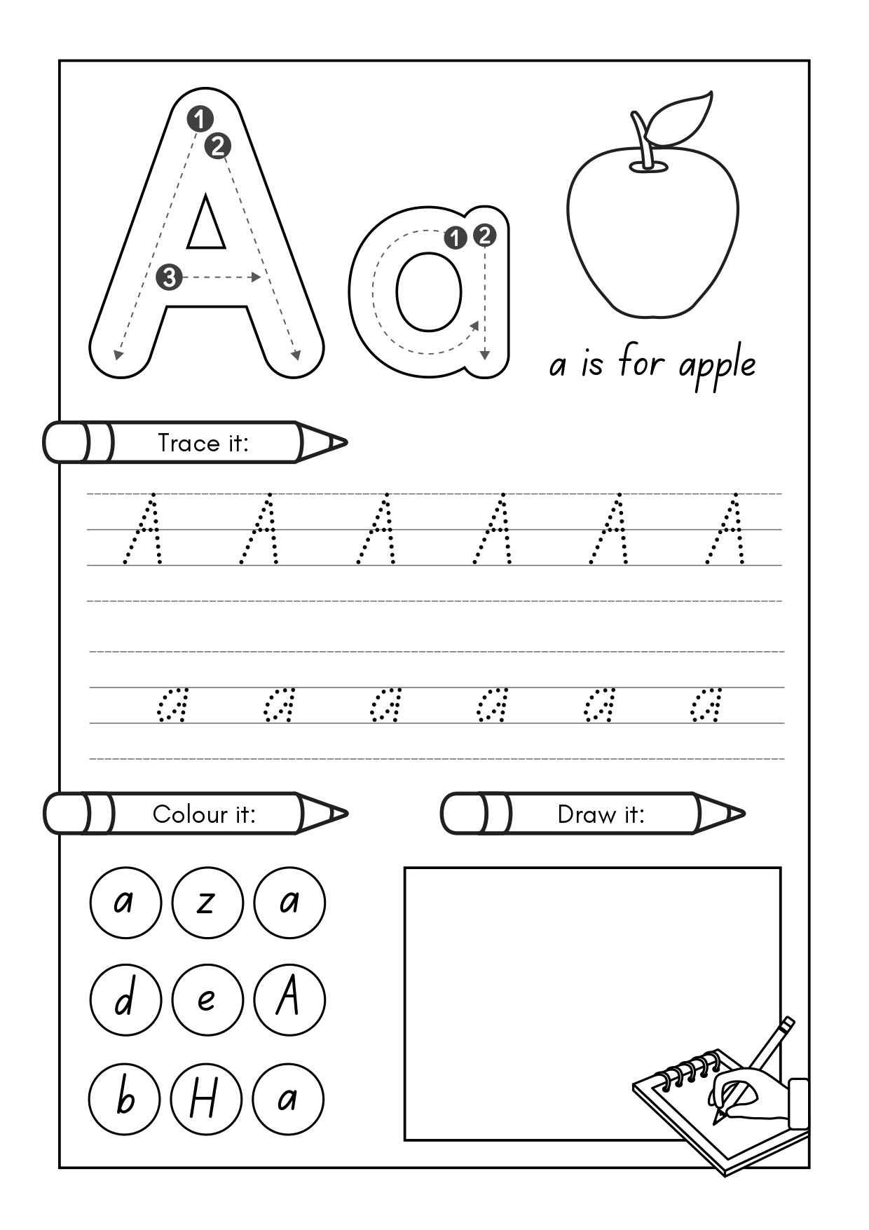 free preschool alphabet worksheets printables free preschool alphabet worksheets printables