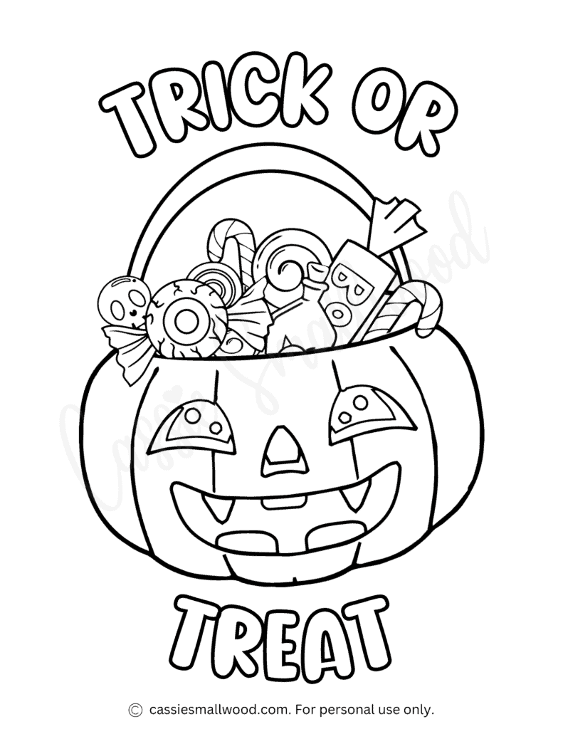 coloring sheets halloween printable