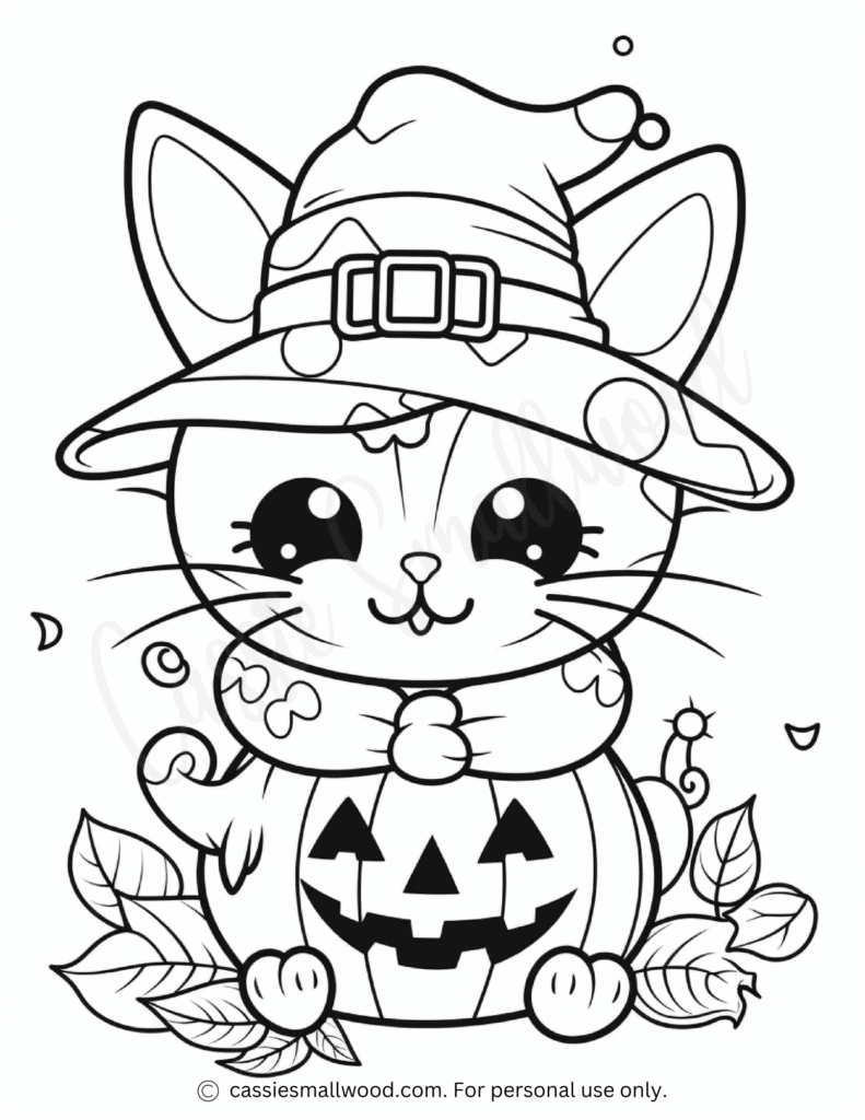 free printable halloween coloring sheets