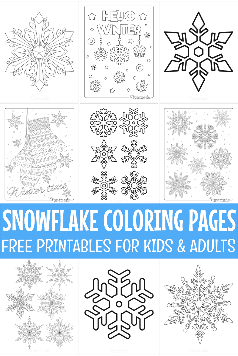 Best Snowflake Coloring Pages Free Snowflake Templates Best Snowflake Coloring Pages Free Snowflake Templates