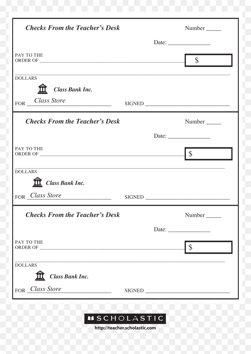 blank check template printable