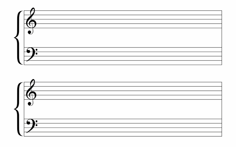 Blank Sheet Music Free Printable Staff Paper Free Printables Monograms Design Tools Patterns DIY Projects