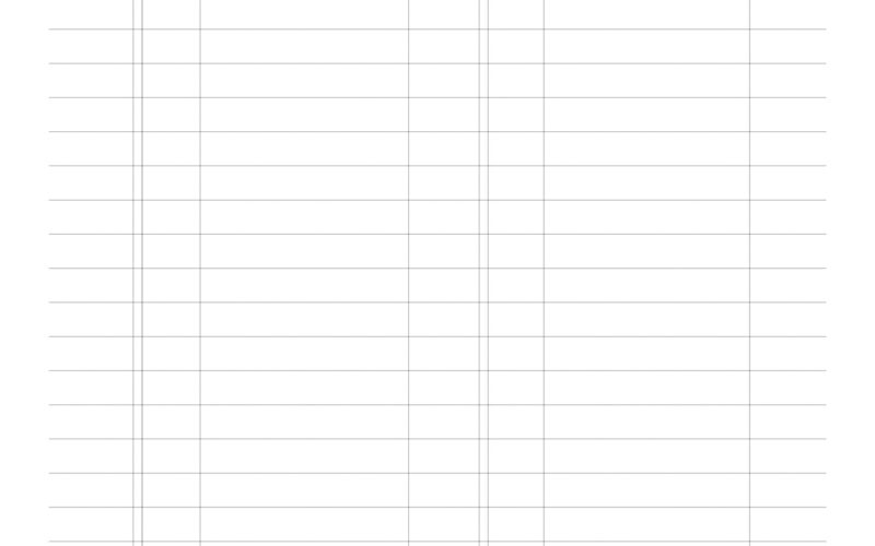 Blood Pressure Log Sheet Paper Trail Design