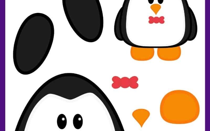 Build A Penguin Printable Free Printable Paper Penguin Template