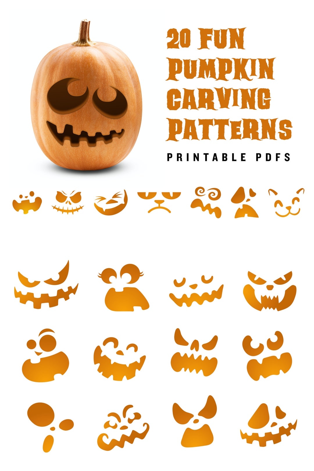 jack o lantern templates printable