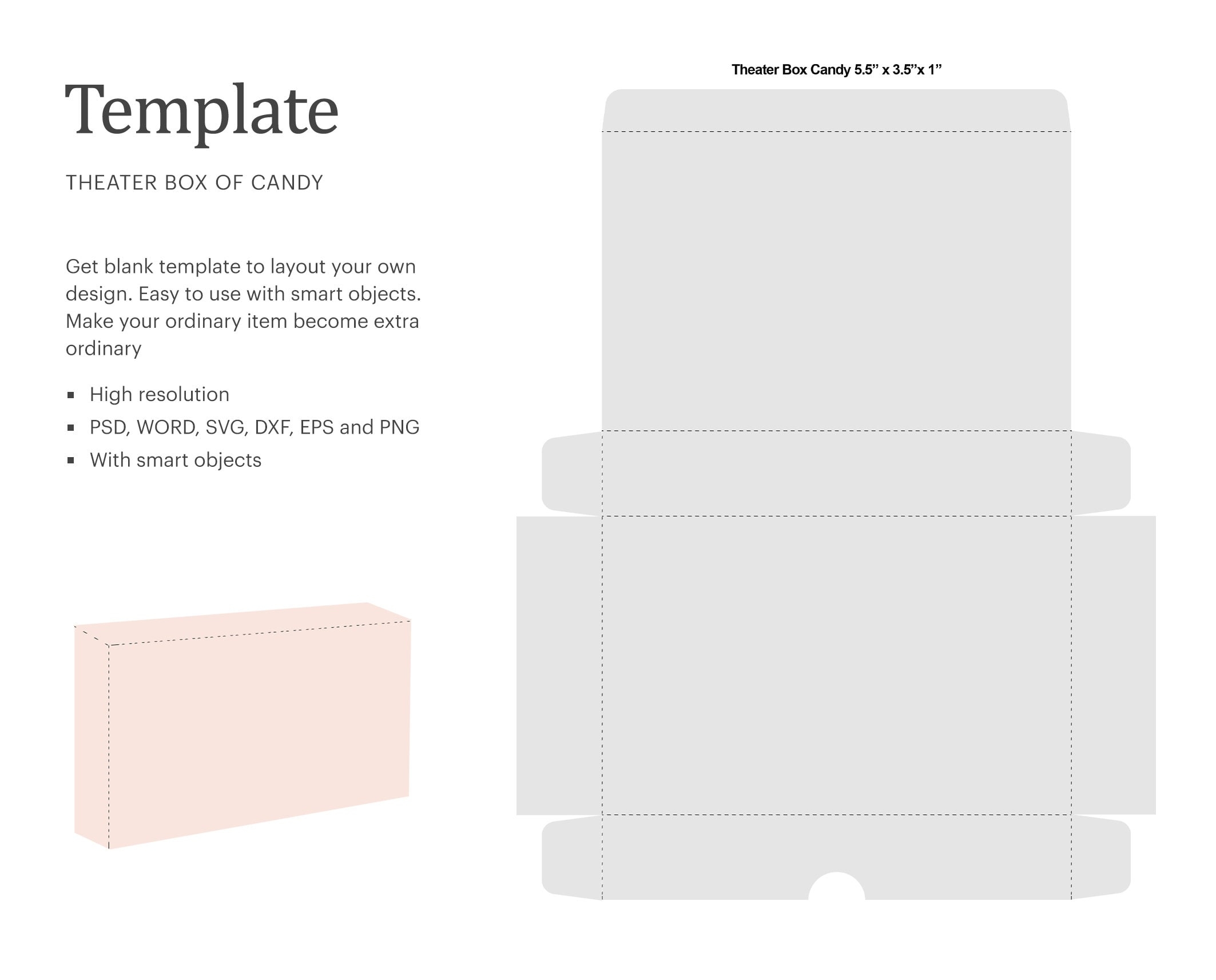 easy printable box template