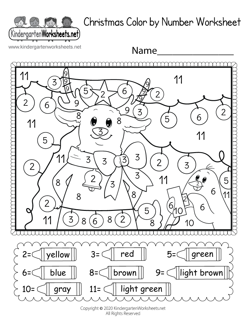 christmas worksheets printable