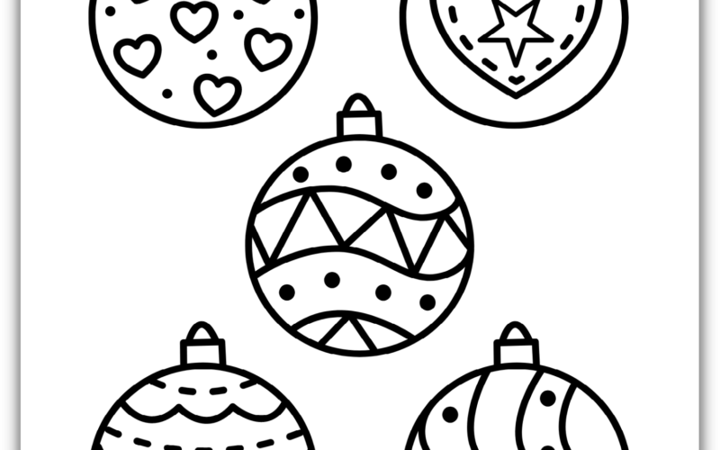 Christmas Ornament Printable Gathering Beauty