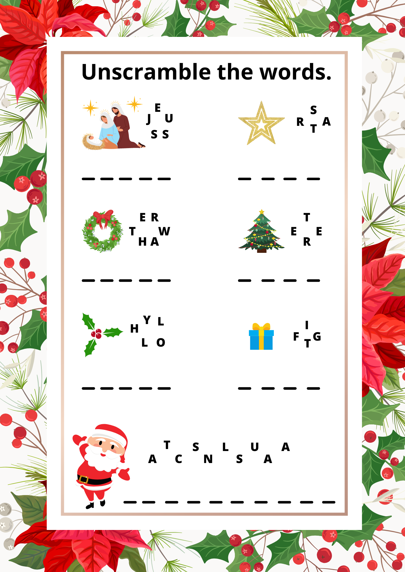 Christmas Worksheets Busy Book Printable Made By Teachers Christmas Worksheets Busy Book Printable Made By Teachers