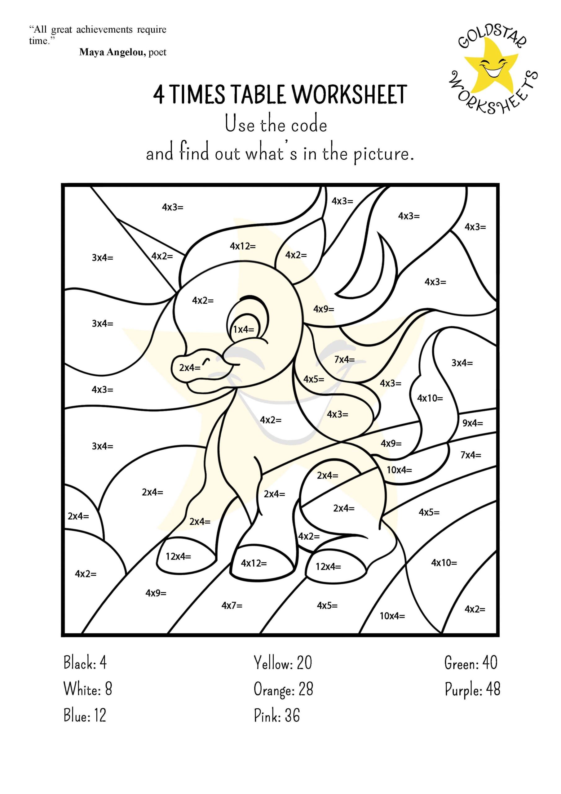 printable worksheets color by number multiplication pdf free