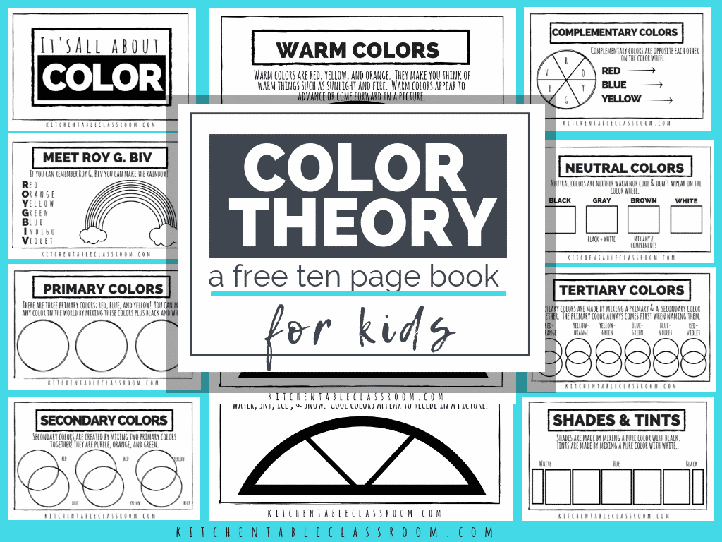 free printable color wheel worksheet