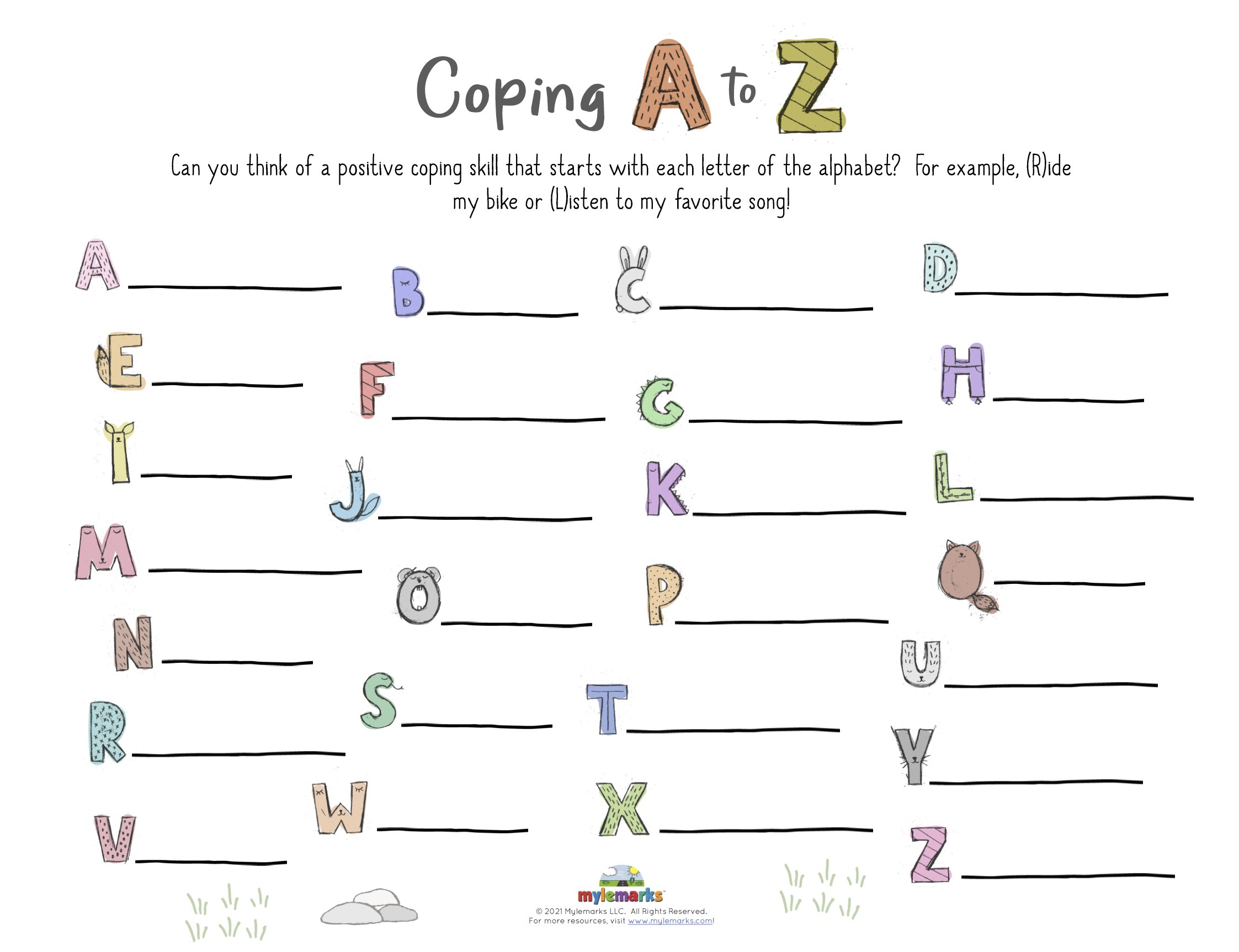 Coping A To Z F Coping A To Z F