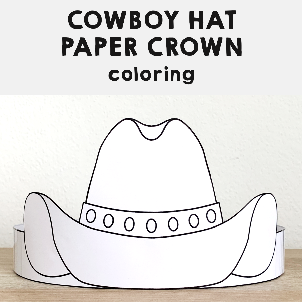 hat template printable