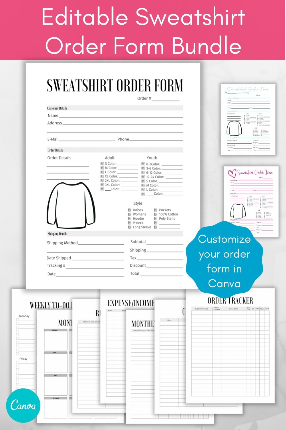 Custom Hoodoe Sweatshirt Order Form Template Free Printable Custom Shirt Order Form Template Free Social Media Template
