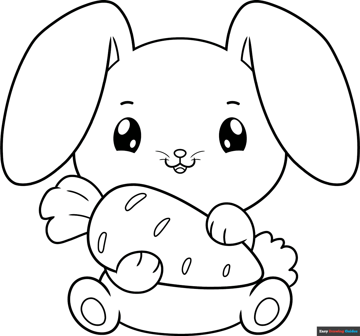 printable bunny coloring sheets