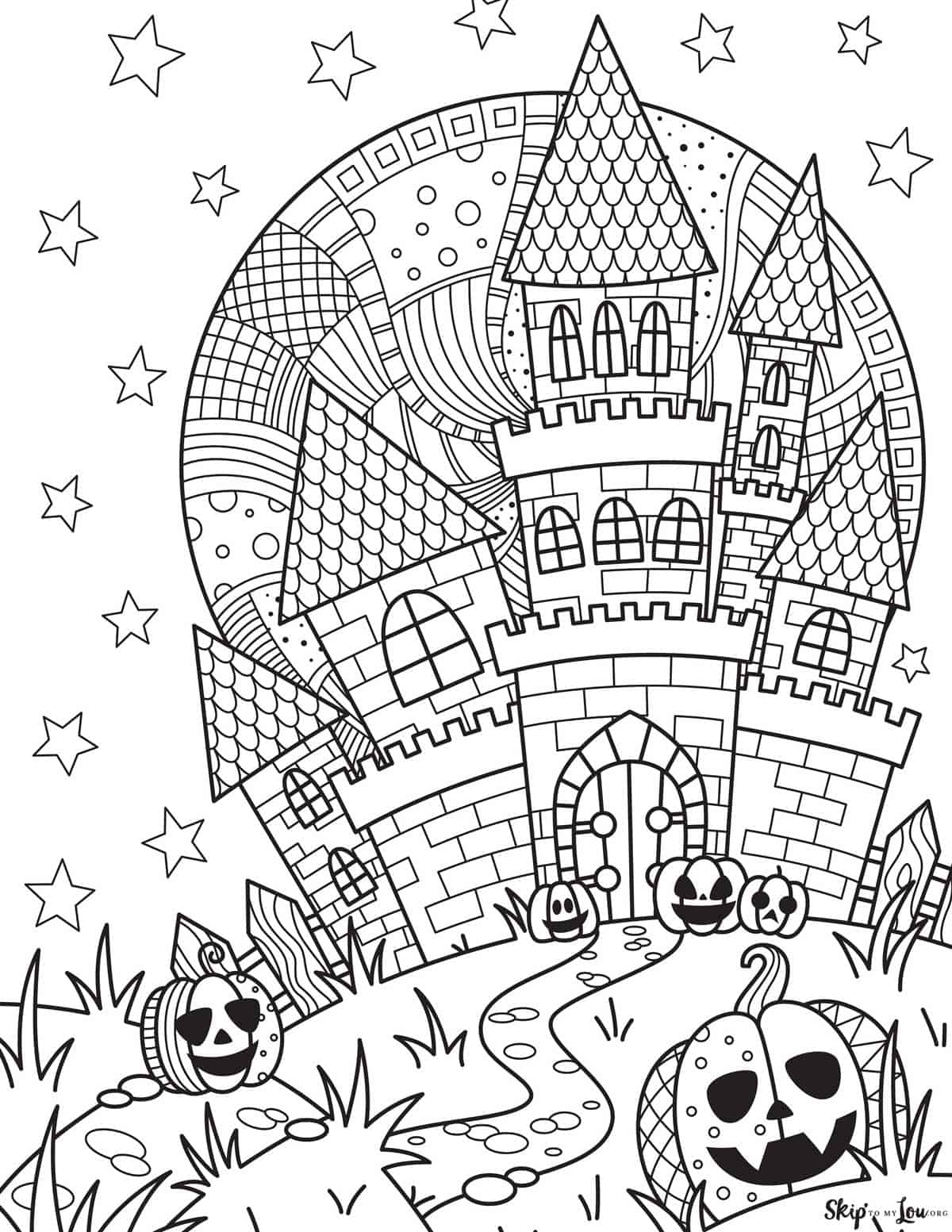 Cute Halloween Coloring Pages To Print And Color Skip To My Lou Cute Halloween Coloring Pages To Print And Color Skip To My Lou