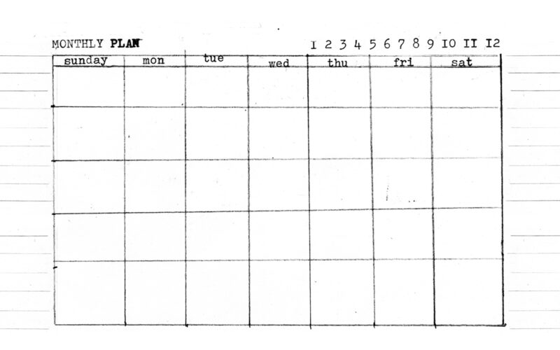Day Week Month 5 5 X 8 5 Templates Amanda Hawkins Ahhh DesignAmanda Hawkins Ahhh Design