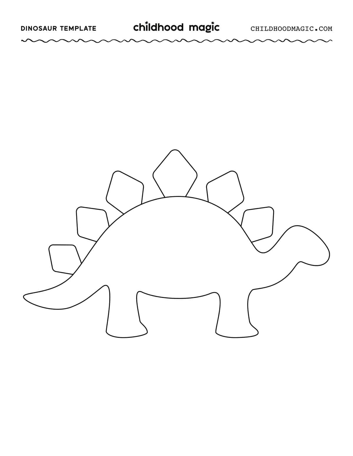 Dinosaur Coloring Pages Free Printable Childhood Magic Dinosaur Coloring Pages Free Printable Childhood Magic