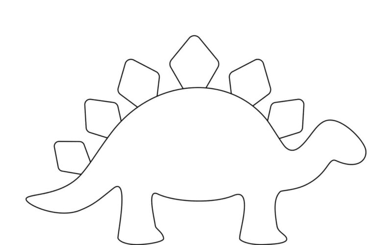 Dinosaur Coloring Pages Free Printable Childhood Magic
