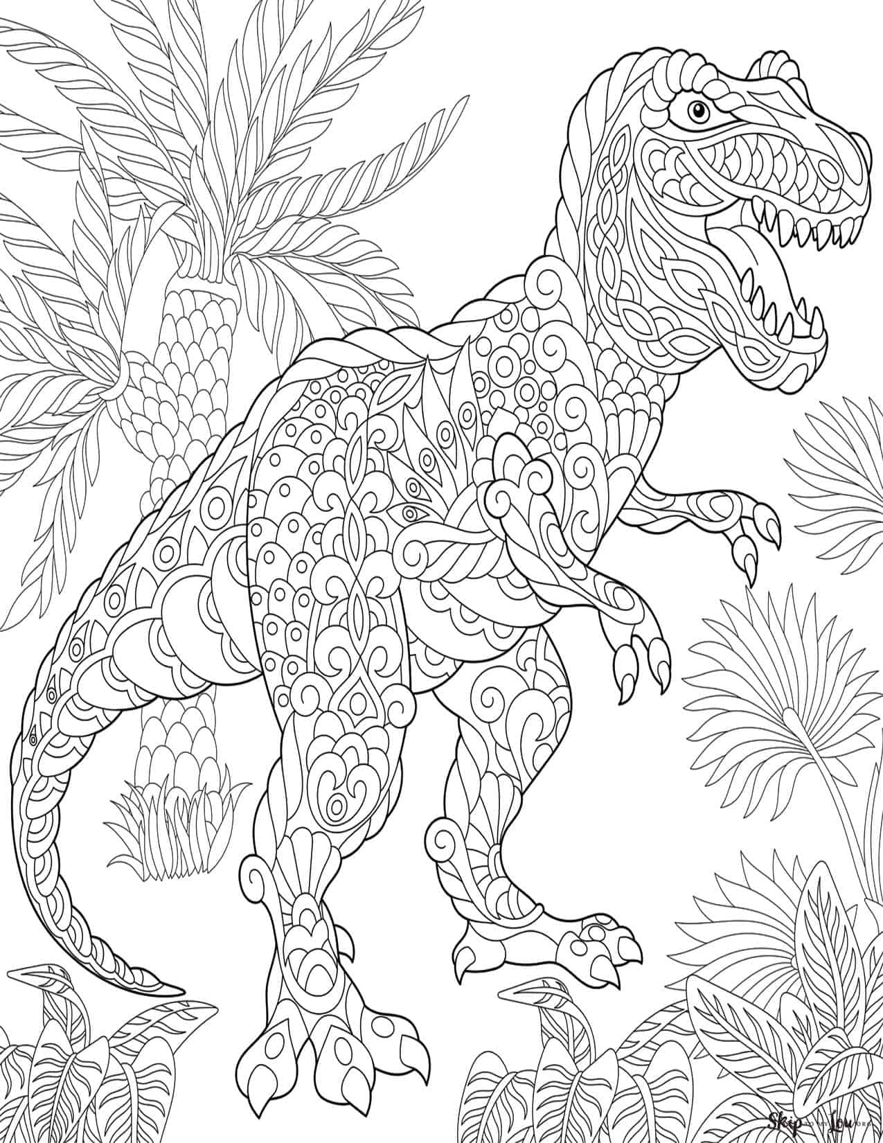 printable dinosaur coloring sheets