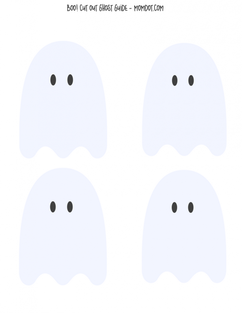 DIY Cotton Ball Ghosts FREE Ghost Template Download MomDot DIY Cotton Ball Ghosts FREE Ghost Template Download MomDot