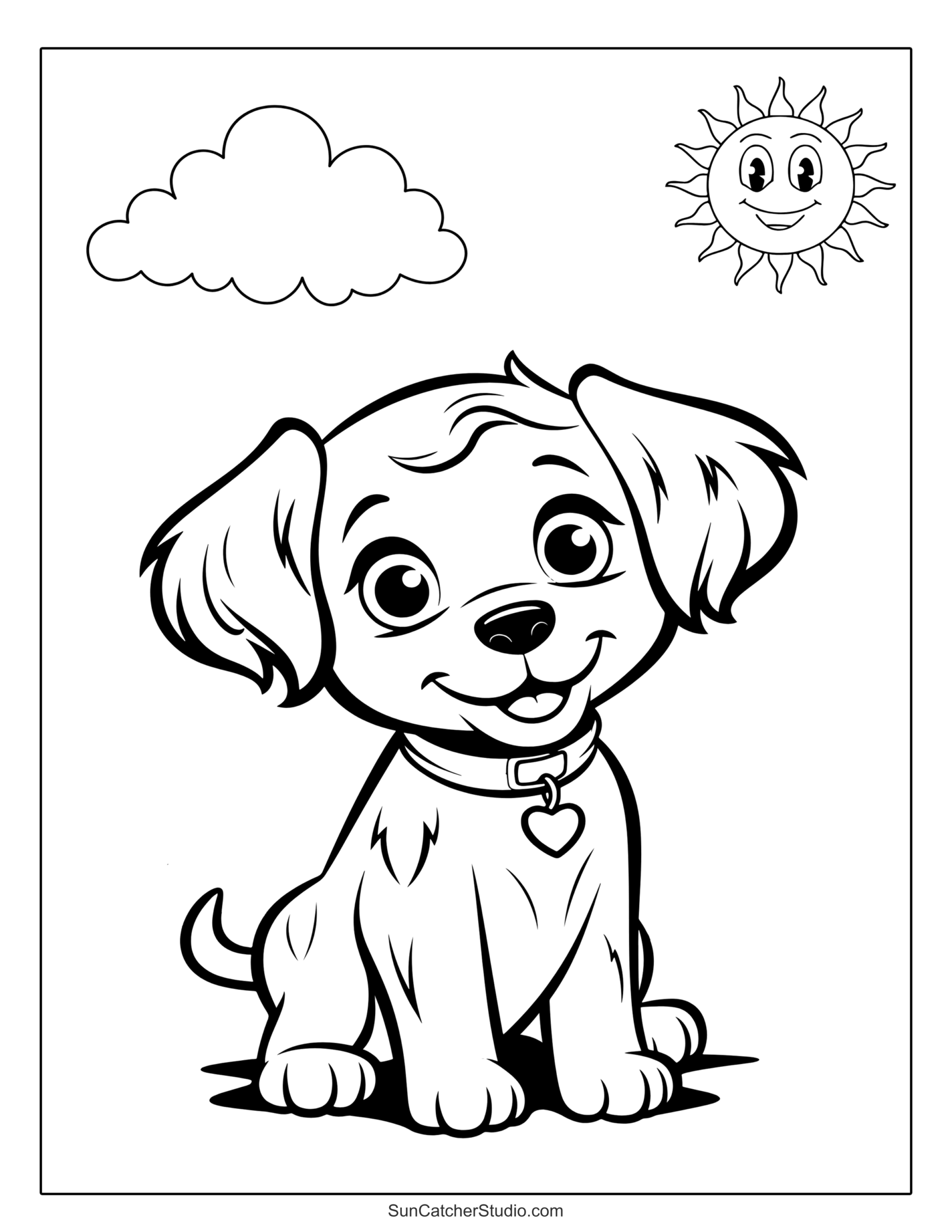 free printable coloring sheets of dogs free printable coloring sheets of dogs