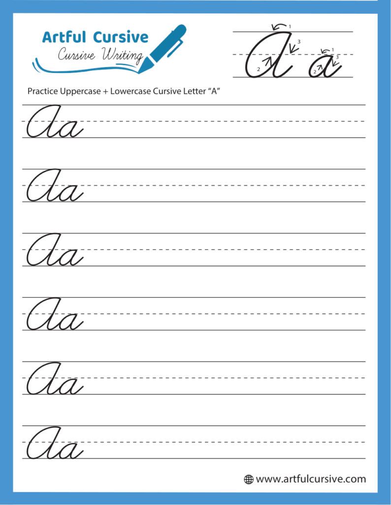 printable cursive writing worksheets printable cursive writing worksheets