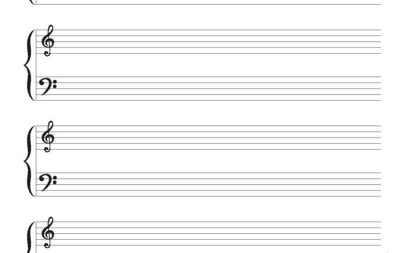 Download Your Free Blank Music Sheet Land Of Printables